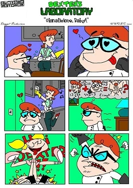 Clonalicious baby – Dexter’s Laboratory
