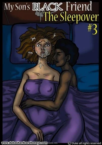 My son’s black friend 3- Sleepover