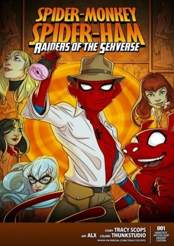 Spider-Ham Raiders of the Sexverse