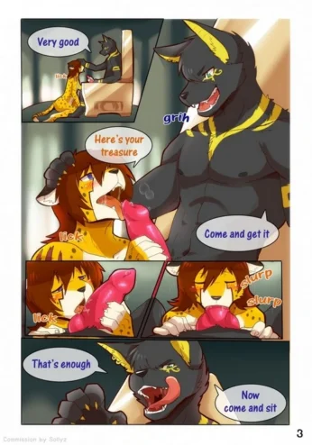 Furry Gay Comic -Forbidden Treasure