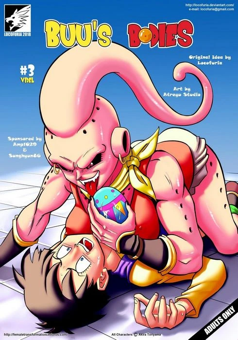 Buu’s Bodies 3 by Locofuria [Dragon Ball]