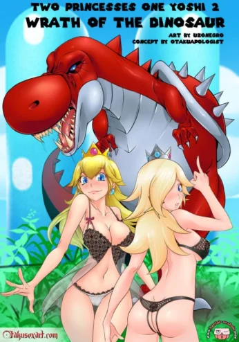 Two Princesses One Yoshi 2- Uzonegro (Super Mario Bros.)