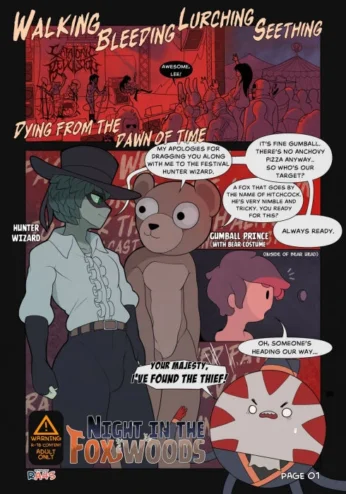Night In The Fox Woods- Ra4s (Adventure Time)