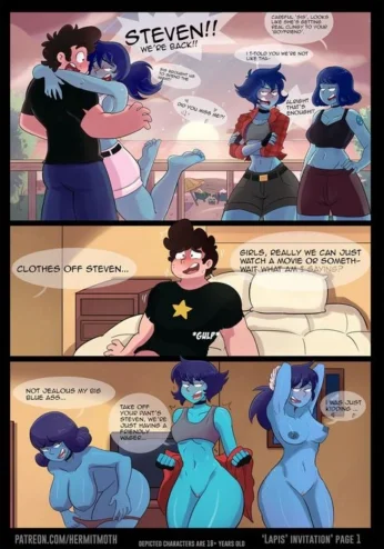 Lapis Invitation- Hermit Moth (Steven Universe)
