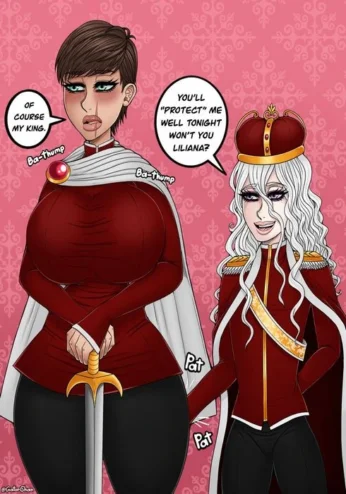 King x Female Knight- GatorChan