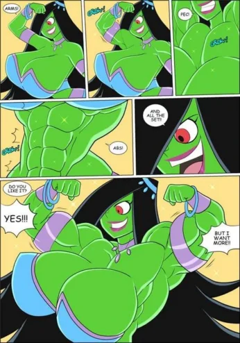 Muscular Wish- Zetarok (Danny Phantom)