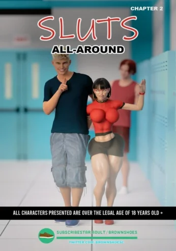 Sluts All-around 02- Brown Shoes