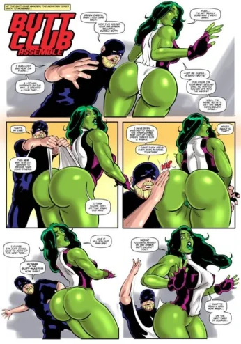 Butt Club Assemble (Avengers) [Tim Phillips]