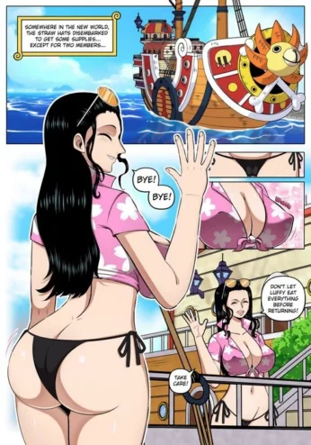 Robin X Zoro (One Piece) [KingComiX]