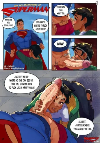 The Sex Adventures Of Superman- NaughtyComix