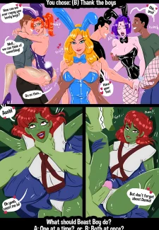 Raven and Starfire’s Night Out CYOA Comic (Teen Titans)0020