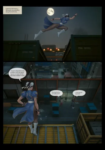 [Feather] Chun Li’s Justice [Street fighter]