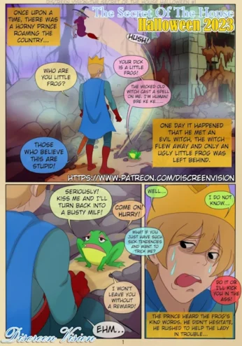Inusen – Discreen Vision- The Secret of the House Comic Halloween 2023