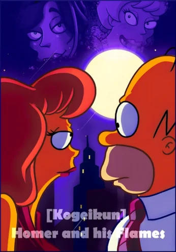 [Kogeikun] Simpson in Homer and his Flames