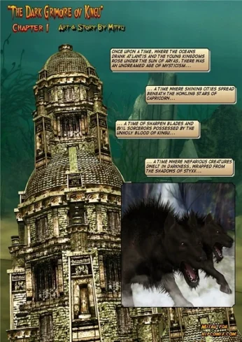 The Dark Grimoire Ov Kingu 1 Mitru Hip Comix