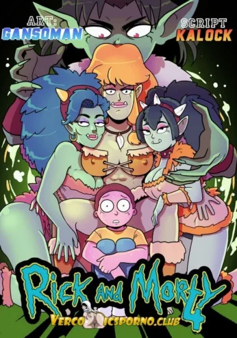 Rick and Morty 4 – Gansoman (Vercomicsporno)