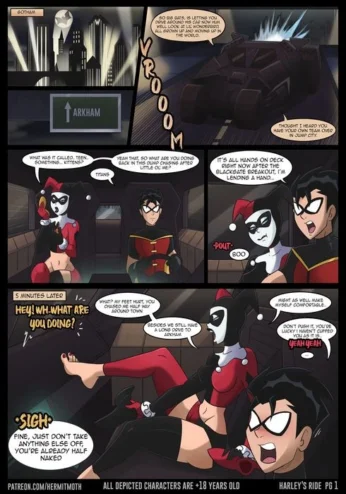 Harley’s Ride (Batman) [Hermit Moth]