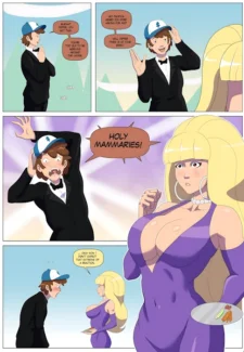 (Annon) Gravity Falls - Bimbo Falls Cartoon comics
